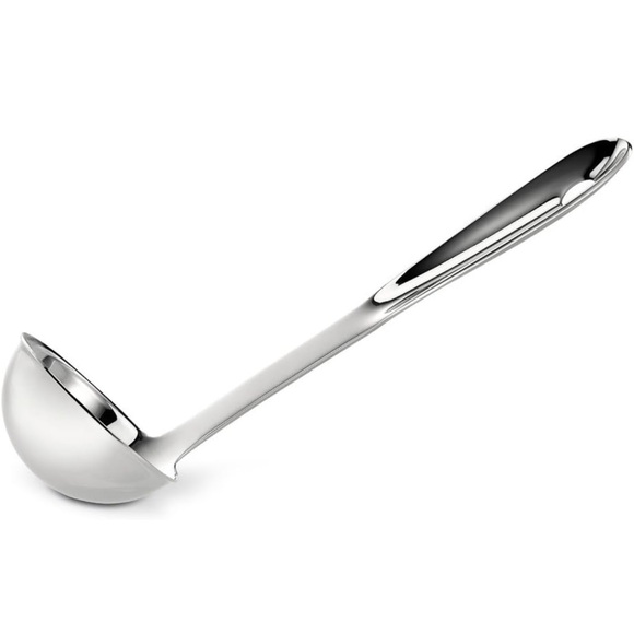 All-Clad Specialty Stainless Steel Kitchen Soup Ladle - Picture 1 of 3